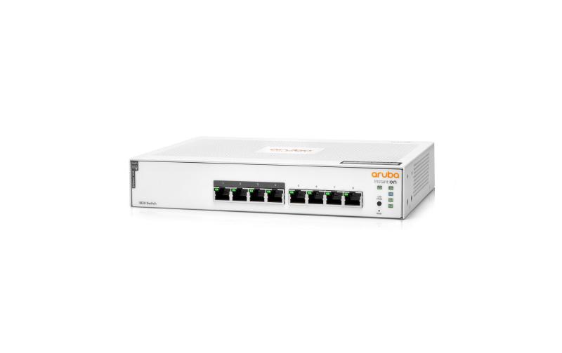 HP 1830-8G: 8 Port RJ45 1Gb Switch