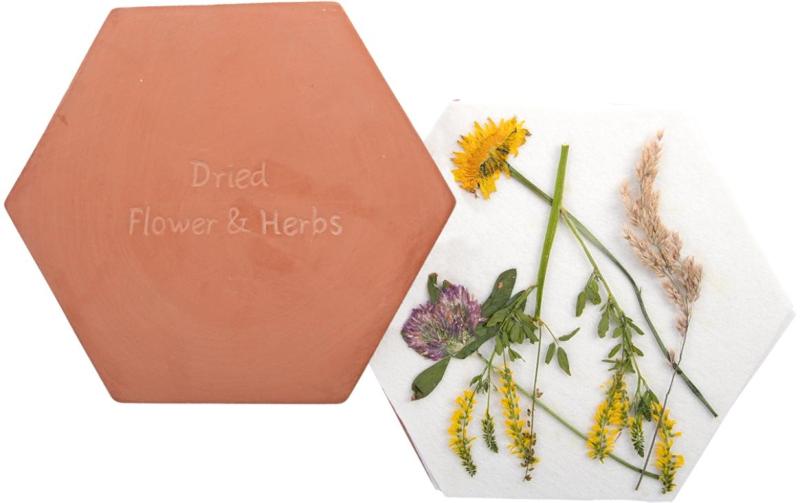 Esschert Design Blumen-und Kräuterpresse
