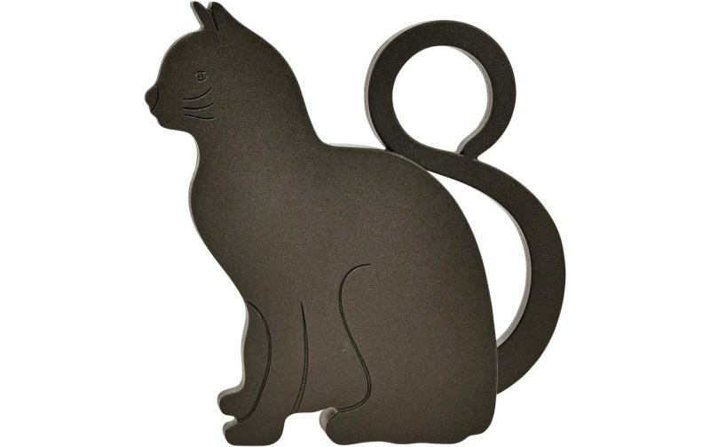 Esschert Design Türkeil Katze, Schwarz