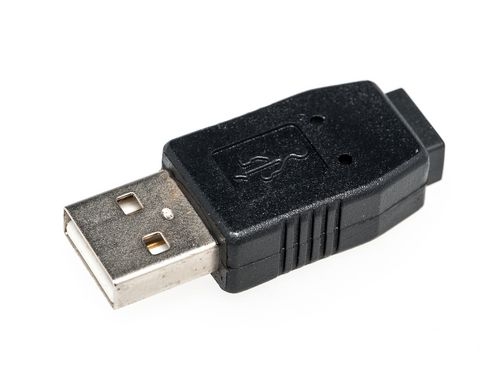 USB Adapter A-Stecker zu Mini-B-Buchse