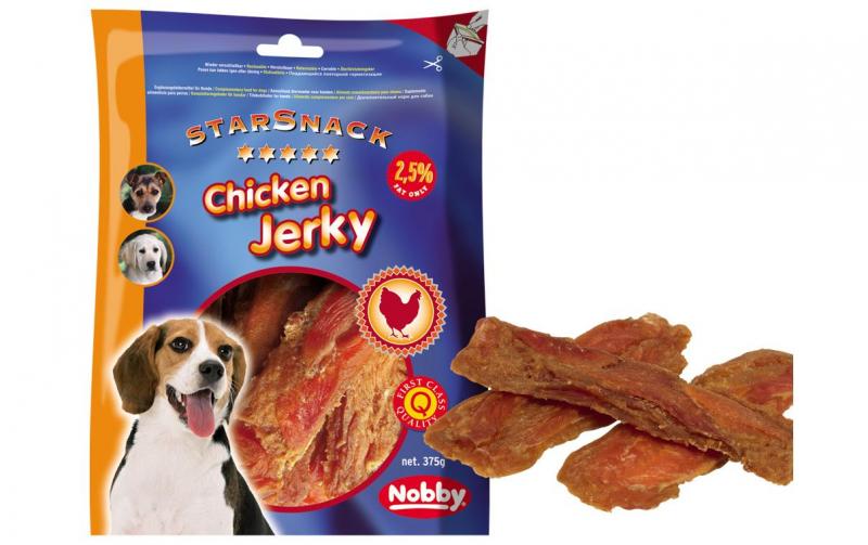 Nobby StarSnack Chicken Jerky 375g