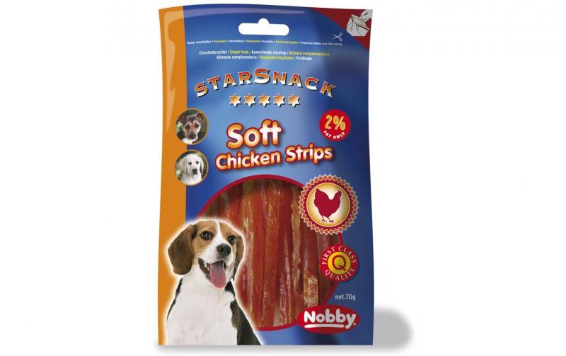 Nobby StarSnack Soft Chicken Strip 70g