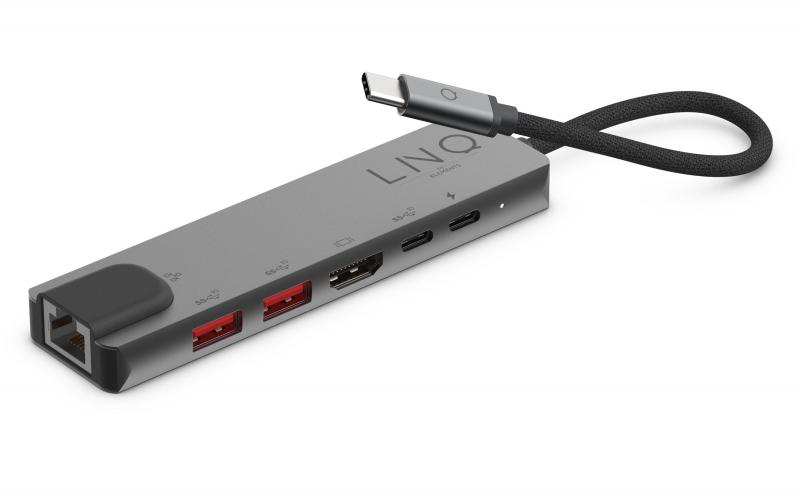 LINQ 6in1 PRO USB-C Multiport Hub
