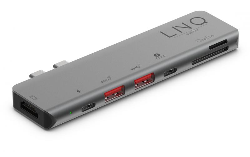 LINQ 7in2 PRO USB-C Macbook TB MP Hub