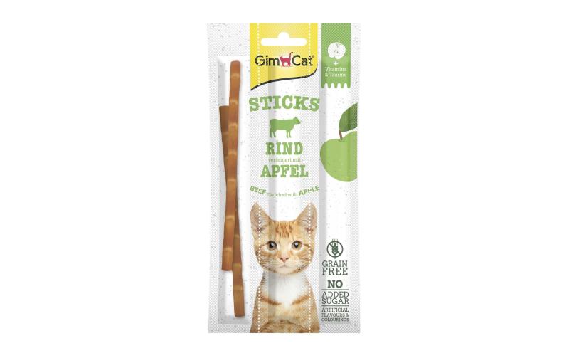 GimCat Sticks Rind & Apfel 3 Stk.