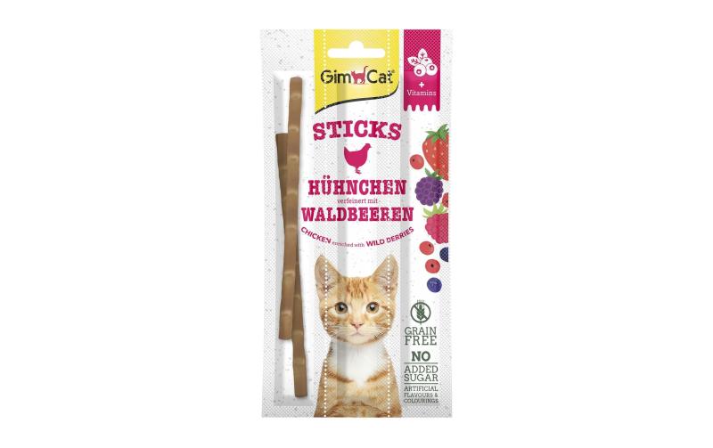 GimCat Sticks Hühnchen&Waldbeeren 3 Stk.