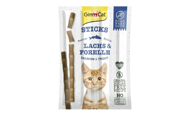 GimCat Sticks Lachs & Forelle  4Stk.