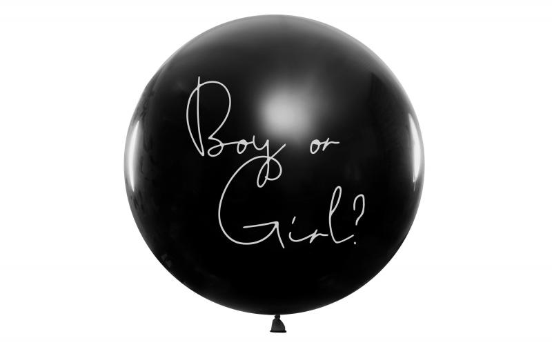 Partydeco Ballon Gender reveal Mädchen