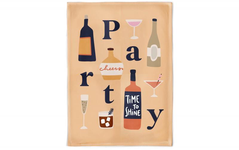 ChicMic kitchen towel - party