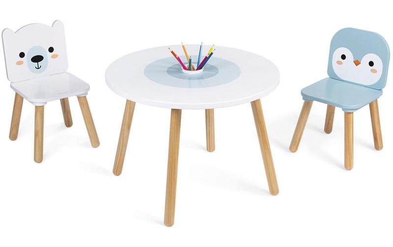 Tisch und 2 Stühle Polar