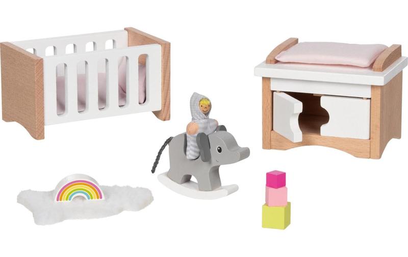 Goki Babyzimmerausstattung Puppenhaus