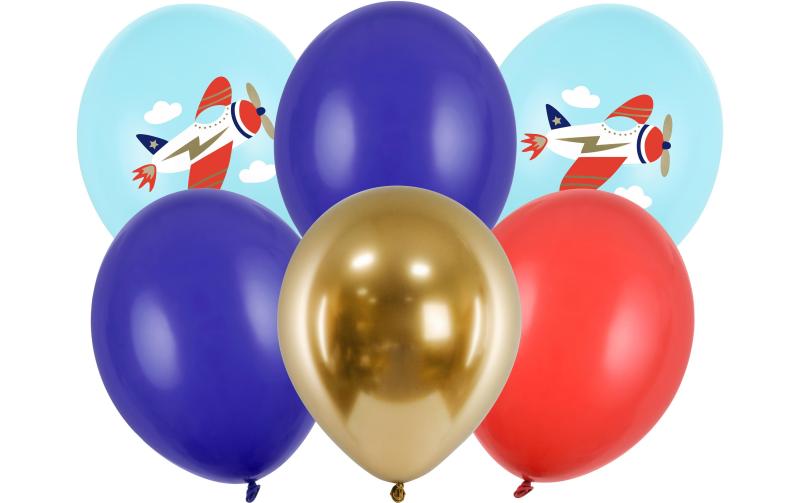 Partydeco Ballon Flugzeug