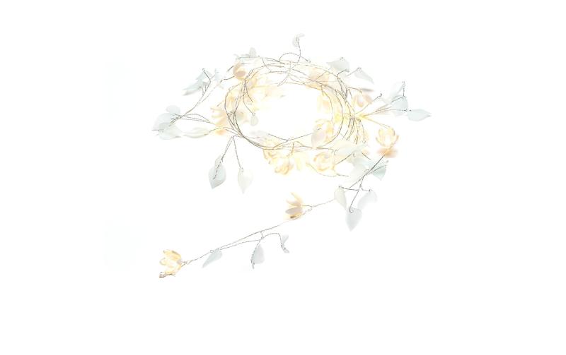 Konstsmide LED Dekolichterkette Blumen