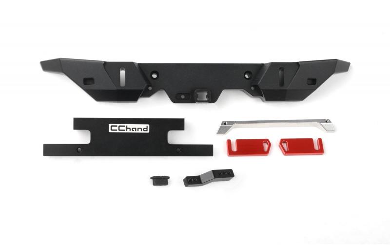 RC4WD Rook Metal Rear Bumper with Hitch Bar