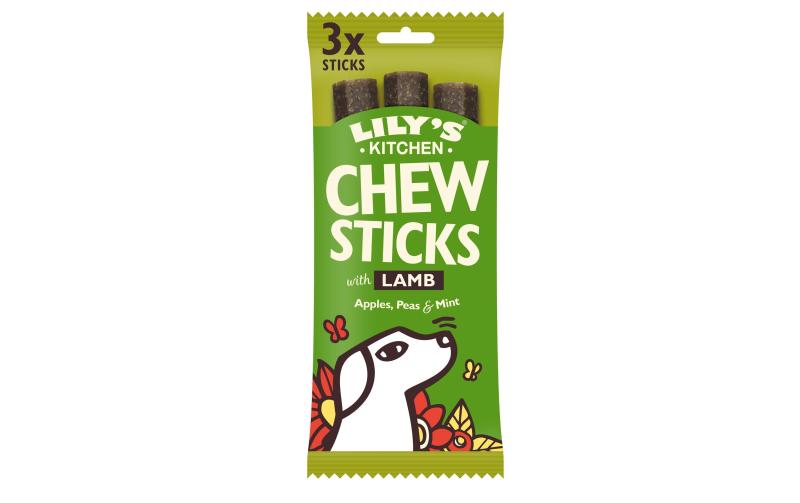 Lilys Kitchen Chew Sticks Lamm