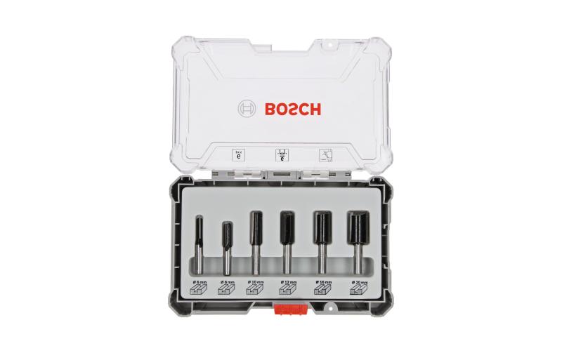 Bosch Professional 6-tlg. Nutfräser-Set