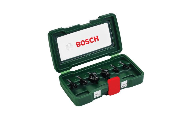 Bosch 6-teiliges HM-Fräser-Set