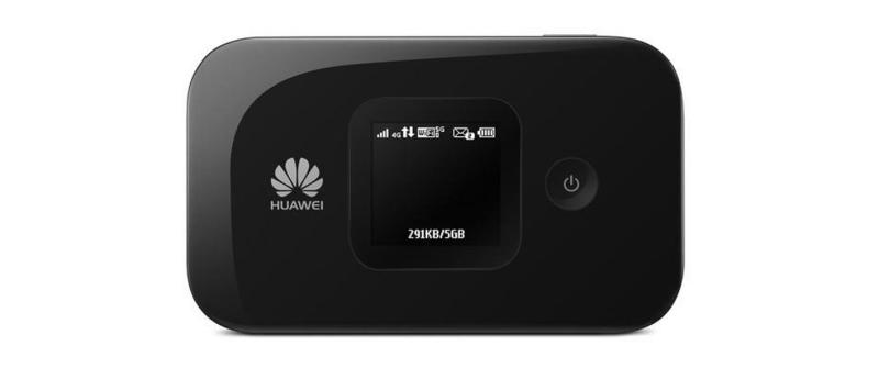 Huawei E5577-320:LTE/3G Mobil Modem schwarz