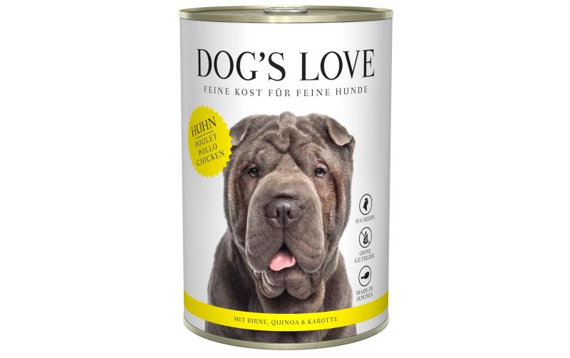 Dogs Love Nassfutter Adult Classic Huhn