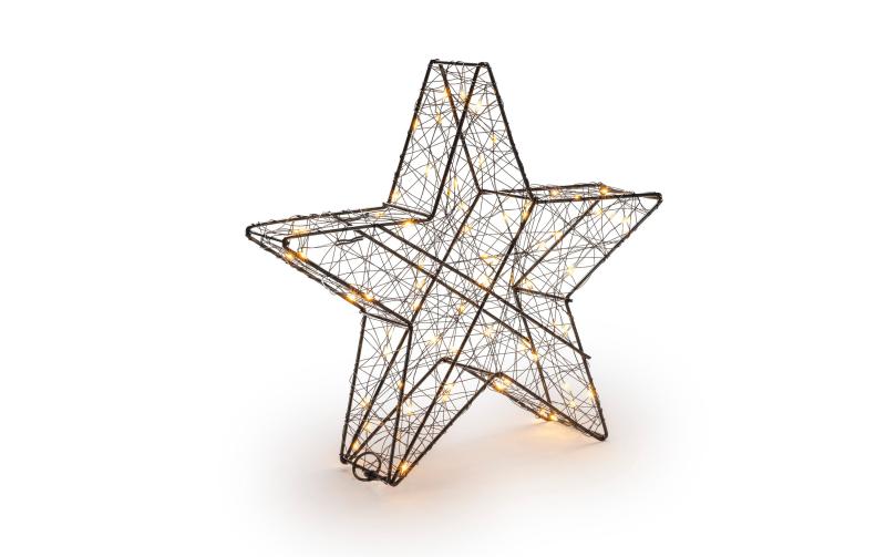 STT LED Dekoration 3D Star Nero M