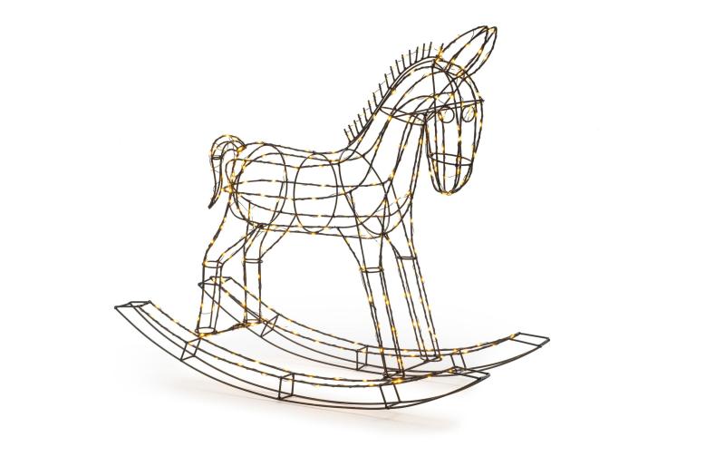 STT LED Figur Rocking Horse