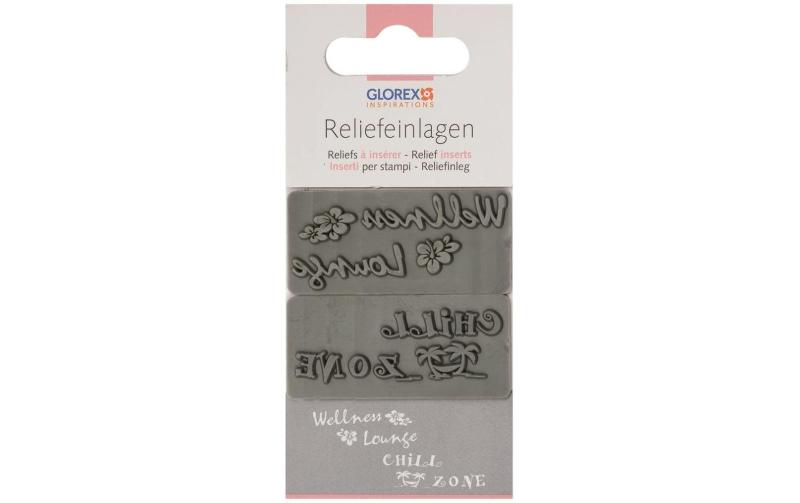Glorex Reliefeinlage Wellness/ChillZone