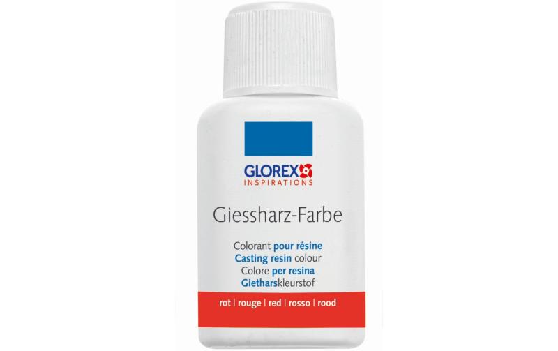 Glorex Giessharz-Farbe rot
