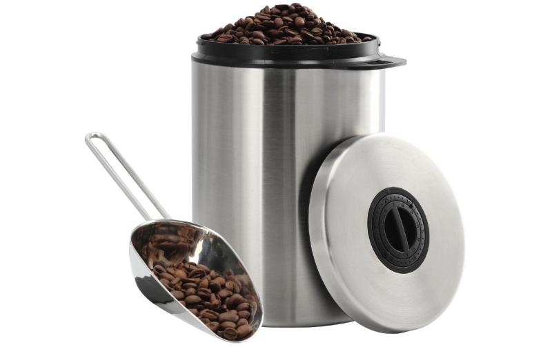 Xavax Edelstahldose für Kaffeebohnen 1kg