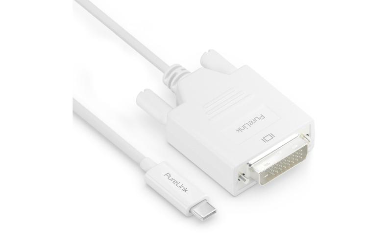 Purelink USB-C auf DVI Kabel, 1m