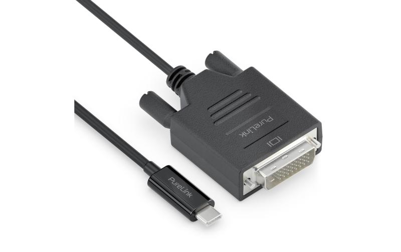 Purelink USB-C auf DVI Kabel, 1m