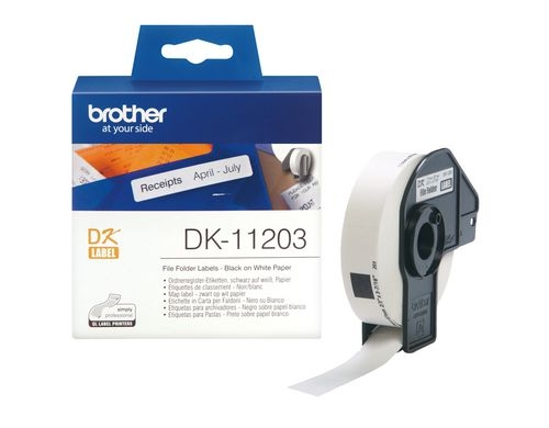 Brother P-touch DK-11203 Ordner/Register