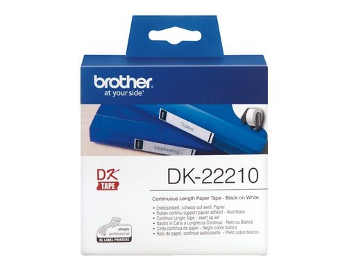 Brother P-touch DK-22214 Endlos-Etiketten