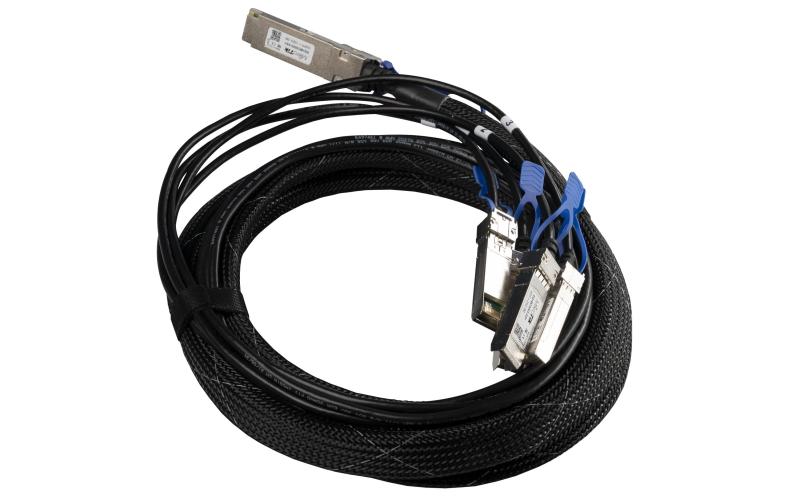 Mikrotik QSFP28 Breakout Kabel, 3m