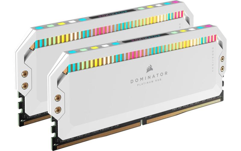 Corsair DDR5 Dom.Plat. RGB White 32GB 2-Kit