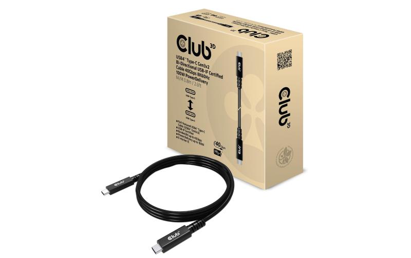 Club 3D, USB Type-C Bidirektionales Kabel