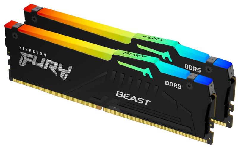FURY Beast RGB DDR5 32GB 2-Kit 5200MHz