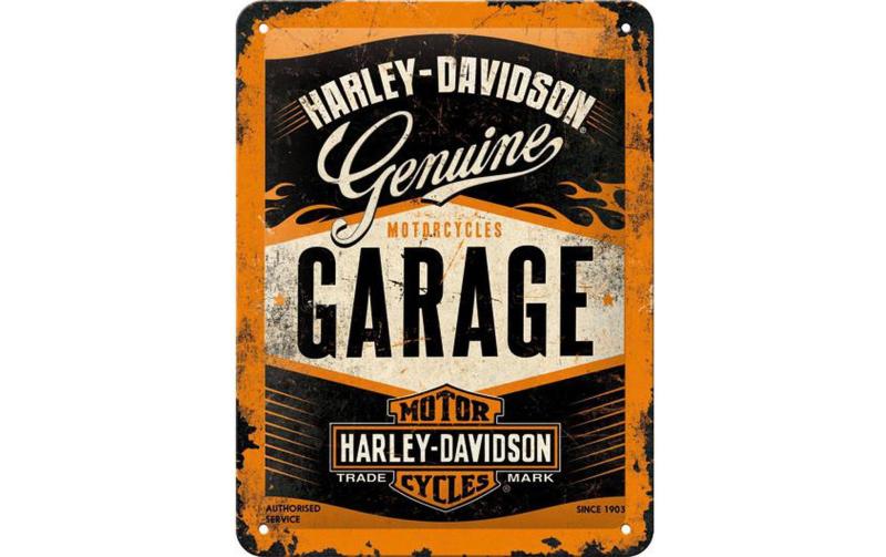 Nostalgic Art Schild Harley Davidson Garage