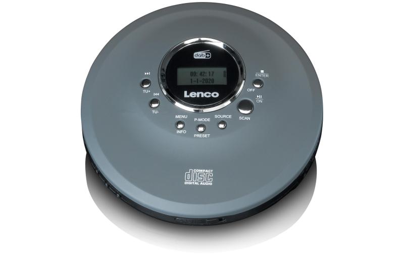 Lenco CD-400GY, CD / MP3 Player, mit DAB+