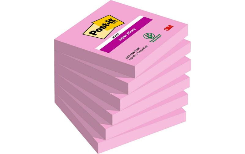 3M Post-it Super Sticky Notes, tropicalpink