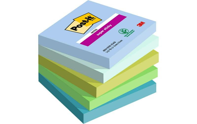 3M Post-it Super Sticky Notes, oasis