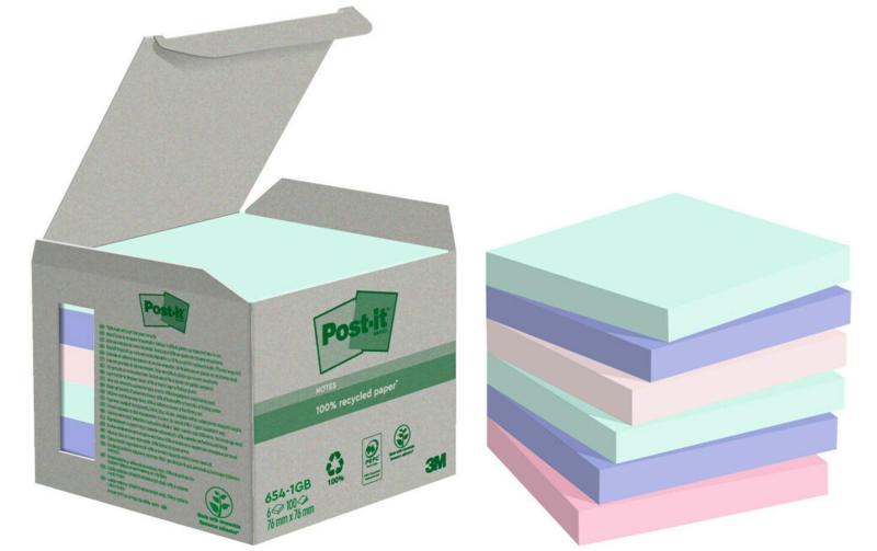 3M Post-it Recycling Notes, ver. Farben