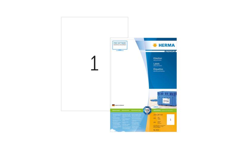 Herma Premium Etiketten, 200 Etik.