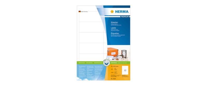 Herma Premium Etiketten, 2400 Etik.