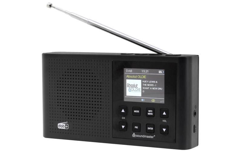 Soundmaster DAB165SW, DAB+ Radio, schwarz