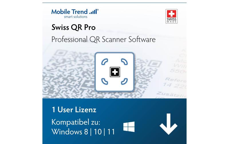 Swiss QR Scanner Pro Windows, 1 User