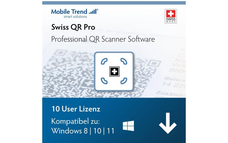 Swiss QR Scanner Pro Windows 10 User Bundle