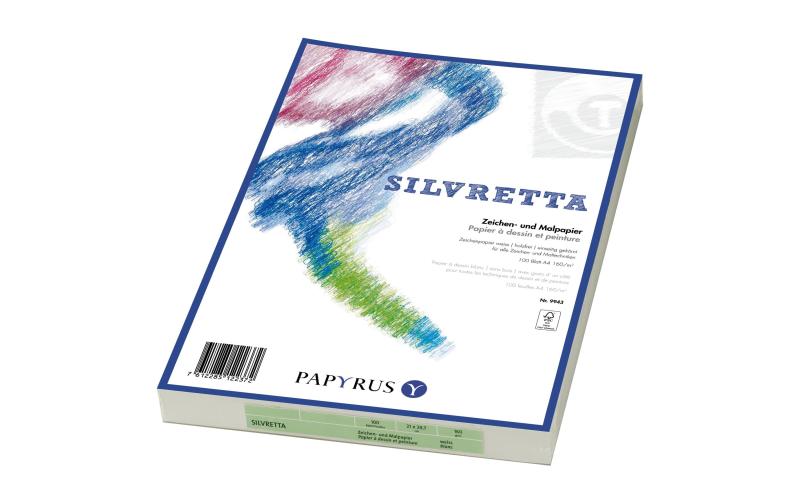 Schulzeichenpapier Silvretta, 100 Stk