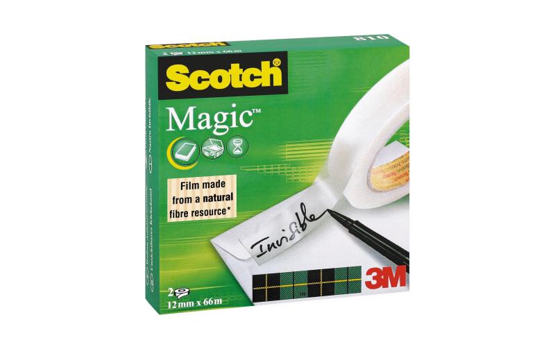 Scotch Klebeband Magic Tape, 2 Stk