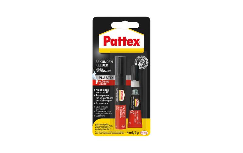 PATTEX Plastix Sekundenkleber PSA1C