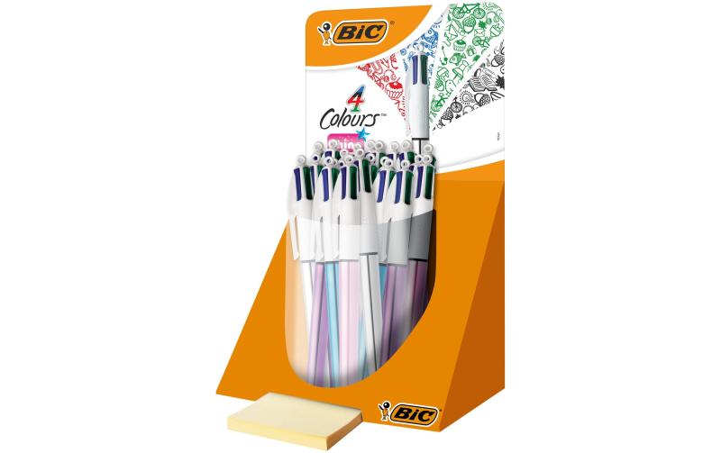 Bic Shine 4-Colours Kugelschreiber, 20 Stk